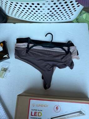 Tommy Hilfiger Women's Everyday Luxe Seamless Thong Panties, 3-Pack, Size XL